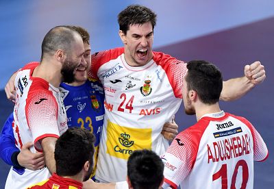 Europeo balonmano: Espa�a sufre para derrotar a Hungr�a