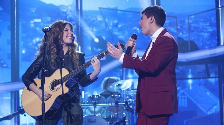 OT 2017 - Alfred y Miriam cantan 'Cuando duermes'