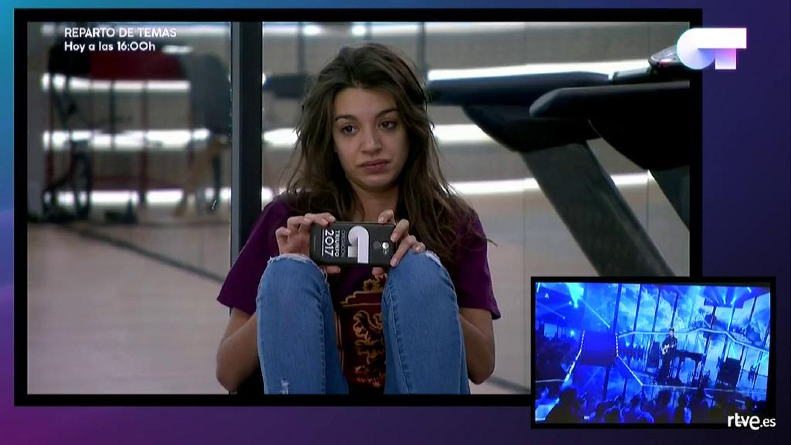 Operación Triunfo 2017 - Emoción al volver a ver la actuación de Roi