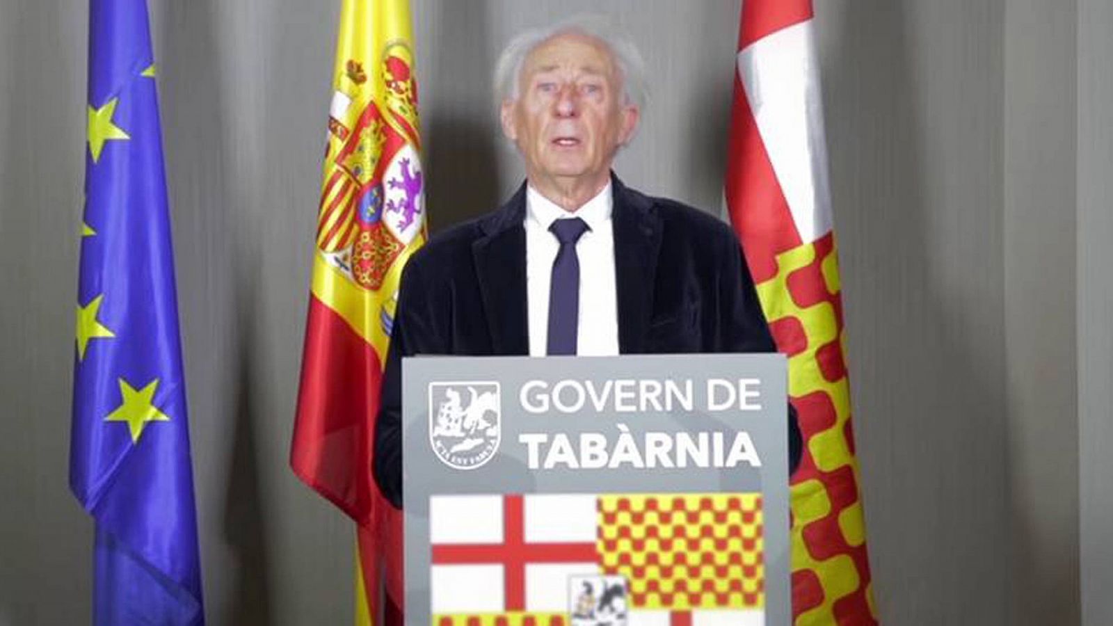 Telediario 1: Boadella parodia a Puigdemont y se presenta como "presidente en el exilio" de Tabarnia | RTVE Play