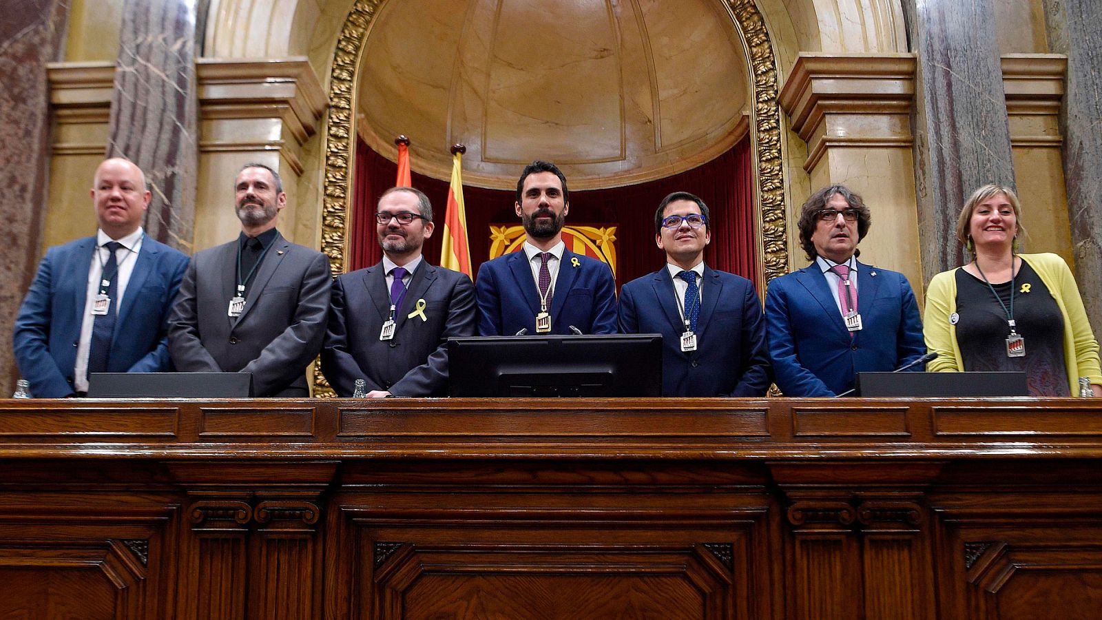 Roger Torrent elegido nuevo presidente del Parlament con el voto de los independentistas