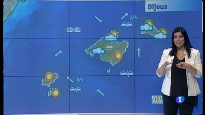 El temps a les Illes Balears - 17/01/18