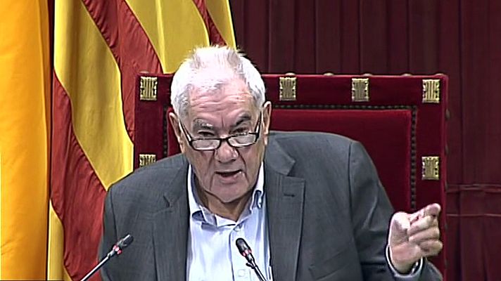Telediario 1 - Ernest Maragall insta a no abandonar "un proyecto para todos los catalanes" y recuerda a los independentistas presos