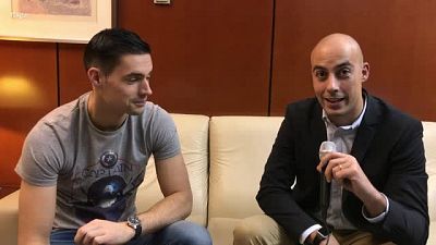 Europeo de balonmano 2018. Albert Rocas y �ngel Fern�ndez analizan el Espa�a-Dinamarca