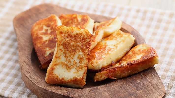 Comida al descubierto: Halloumi, semillas de manzana y masa