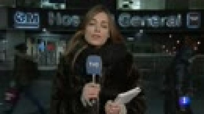 Telediario 1 - Apuñalan gravemente a un hincha del Atlético en las proximidades del estadio