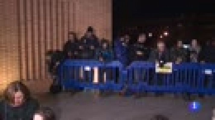 Telediario 1 - El funeral por Diana Quer reúne en Madrid a familiares de otras víctimas y desaparecidos