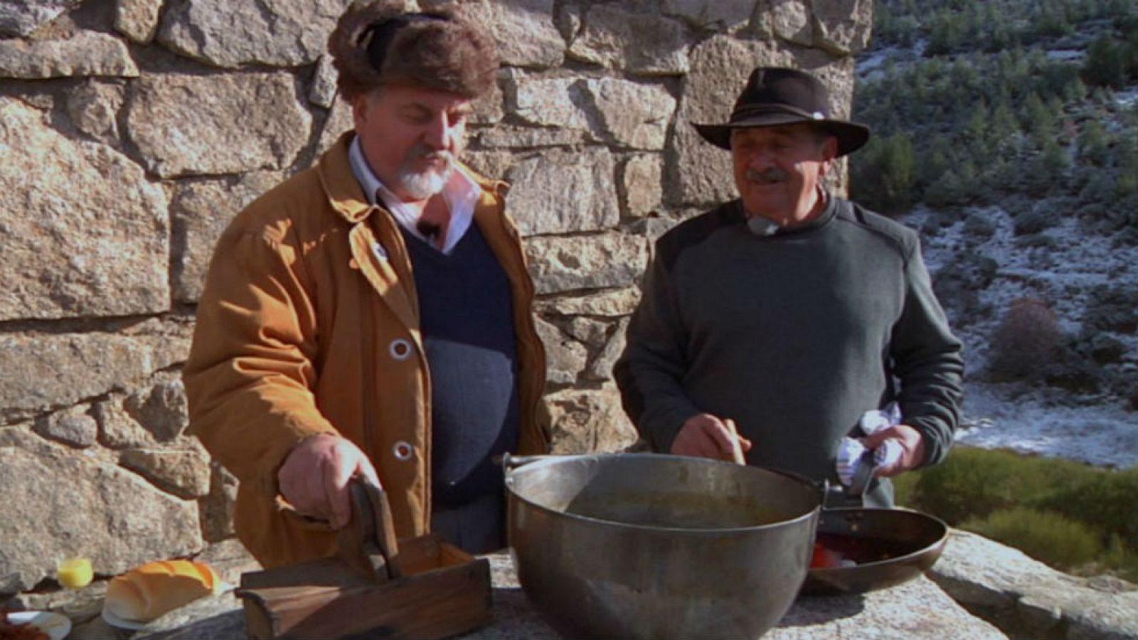 Patatas revolconas con aire campestre