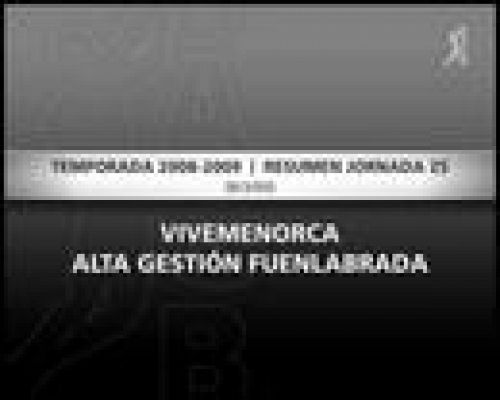 ViveMenorca 78-75 AG Fuenlabrada