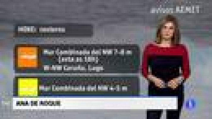 Telexornal - Galicia - El tiempo en Galicia - 18/01/18