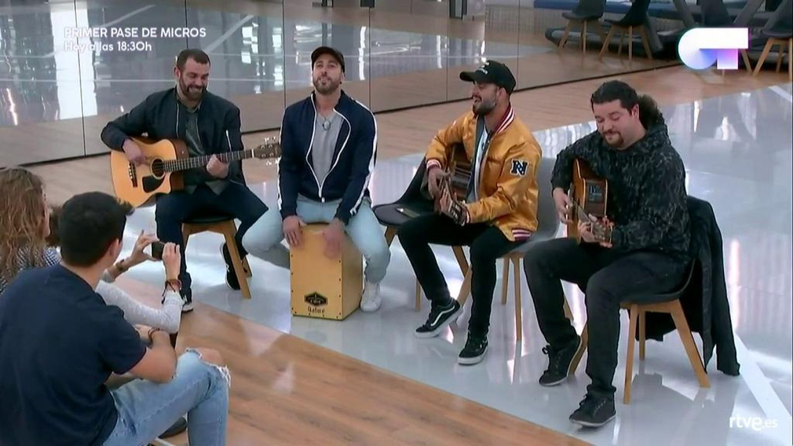 Operación Triunfo - Visita de Efecto Pasillo en la Academia de OT 2017