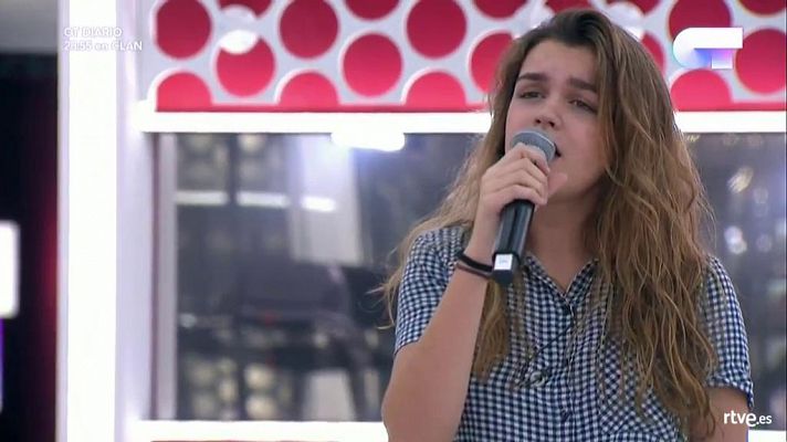 Amaia canta 'Te recuerdo Amanda' en el primer pase de micros