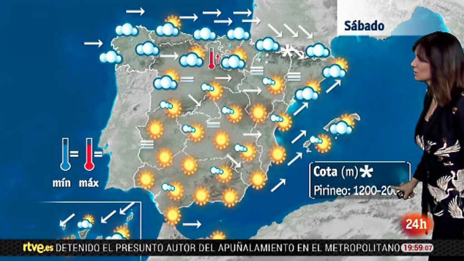 La tarde en 24h: El tiempo - 18/01/18 | RTVE Play