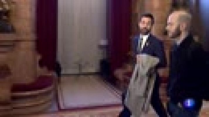 Telediario 1 - Los 'comunes' y el PSC trasladan a Torrent que no apoyarán la "inviable" investidura de Puigdemont