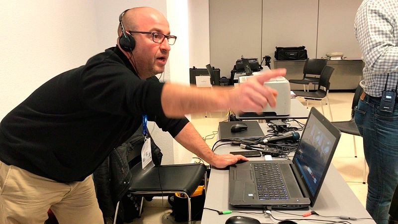 Probamos la retransmisi�n multic�mara inal�mbrica en Fitur 2018