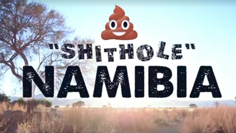 Namibia responde a Trump con un vídeo turístico viral: "Nos gustaría invitarles a nuestro país de mierda"