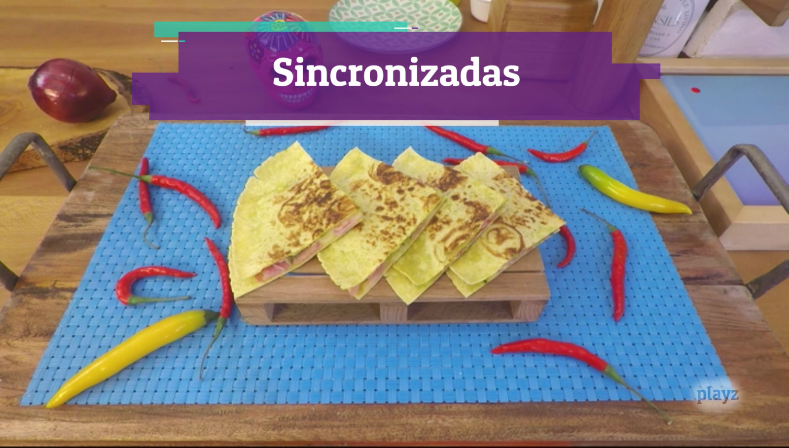 Playchez - Receta: sincronizadas de jamón y queso