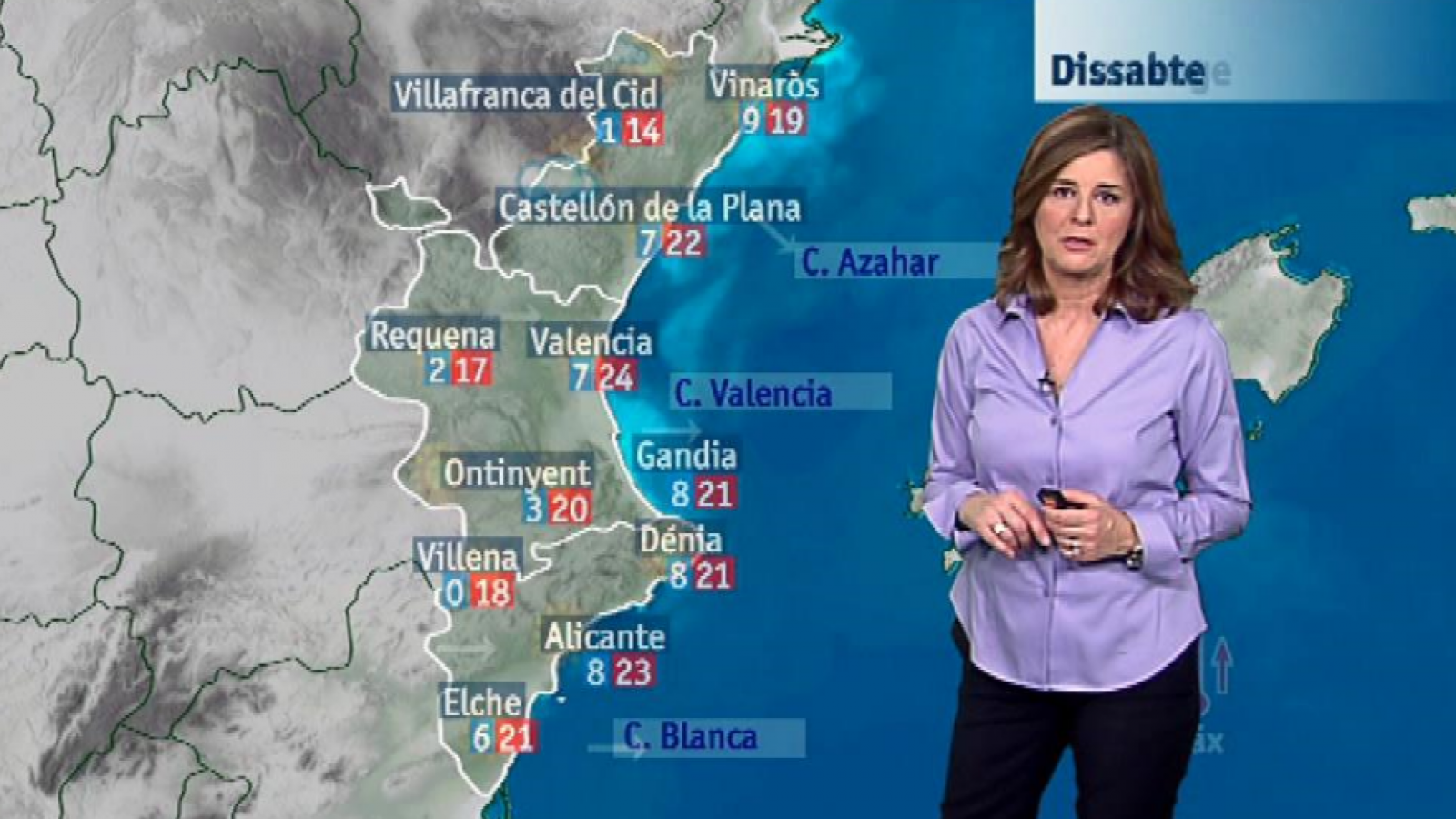 L'informatiu - Comunitat Valenciana: El tiempo en la Comunidad Valenciana - 19/01/18 | RTVE Play