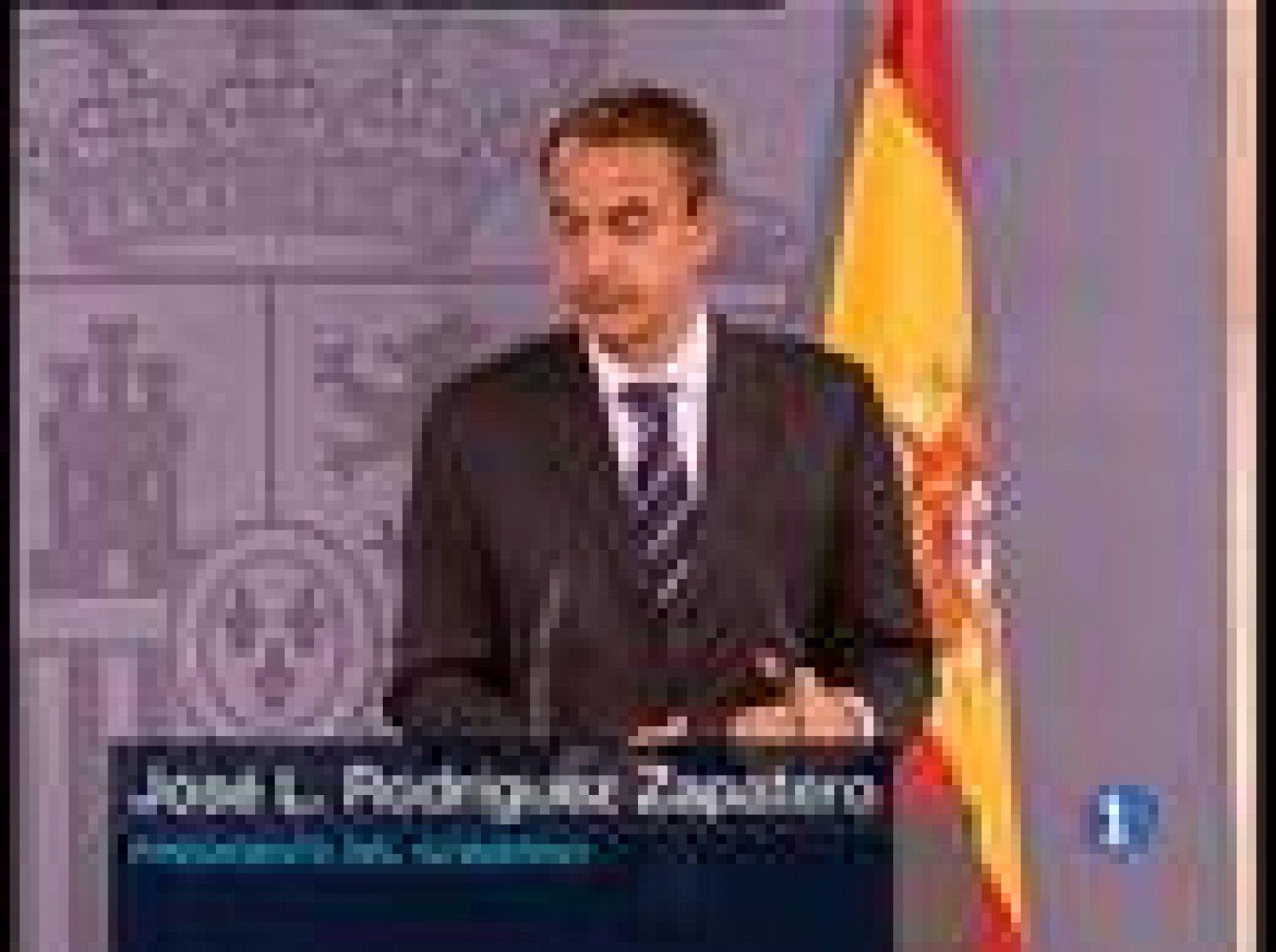 Así ha resumido Rodríguez Zapatero la actuación del gobierno en el último año. Ha sido en una rueda de prensa con el presidente serbio en la que sin embargo Rodríguez Zapatero ha dicho que aún no es  momento de hacer balance.