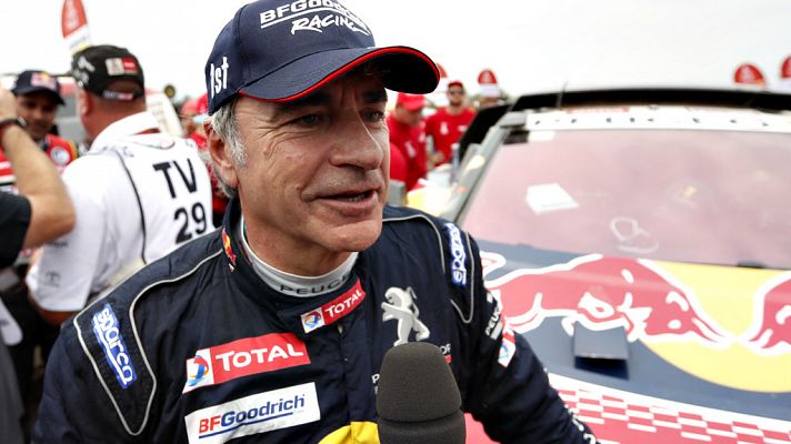 Carlos Sainz: "Ha sido el Dakar más duro de todos los que he corrido"