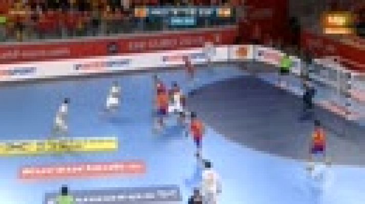 Los 'Hispanos' aplastan (20-31) a Macedonia 