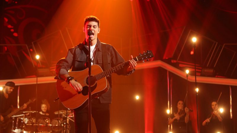 Operaci�n Triunfo - Alfred canta 'Maldita dulzura' en la Gala 11 de OT
