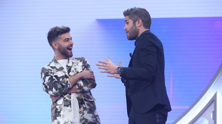 OT 2017 - Agoney alucina al saber que también puede ir a Eurovisión