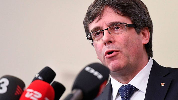 Informativo 24h - Puigdemont pide volver "sin riesgo" para afrontar su investidura