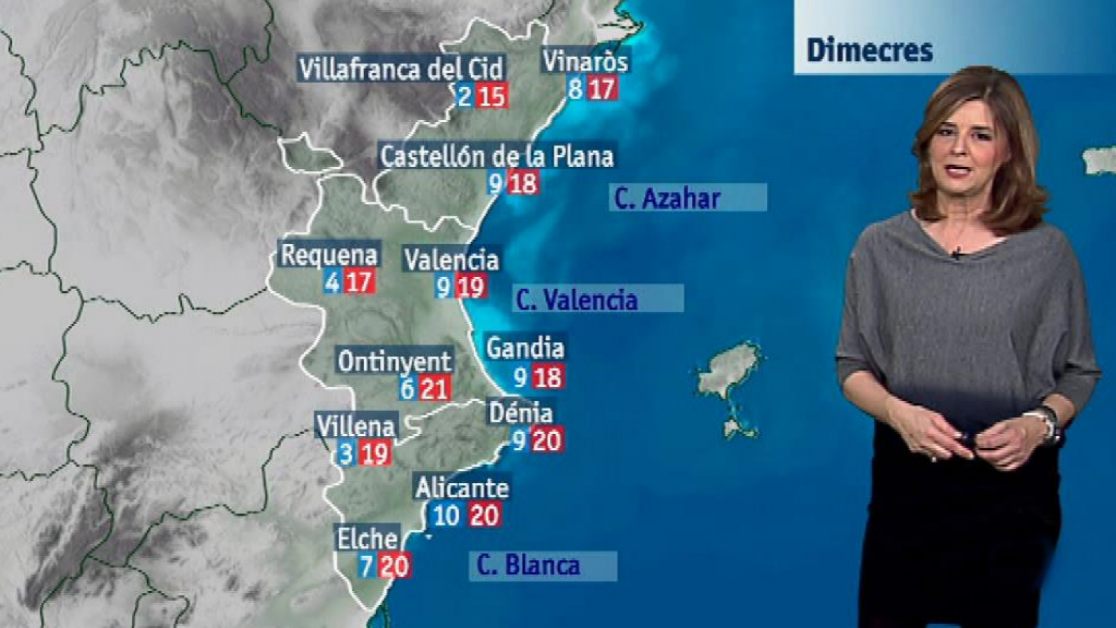 El tiempo en la Comunidad Valenciana - 23/01/18 - ver ahora