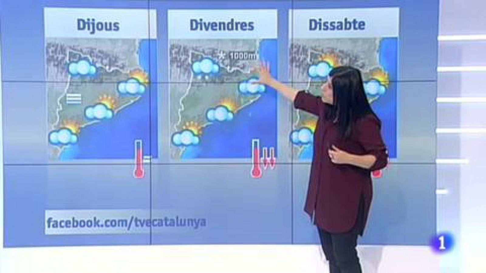 L'Informatiu: El temps - 23/01/18 | RTVE Play