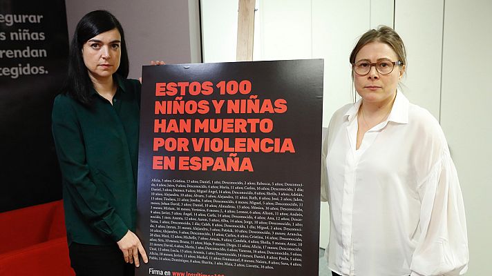 Telediario 1 - Al menos 100 niños han muerto en España en los últimos cinco años por algún tipo de violencia