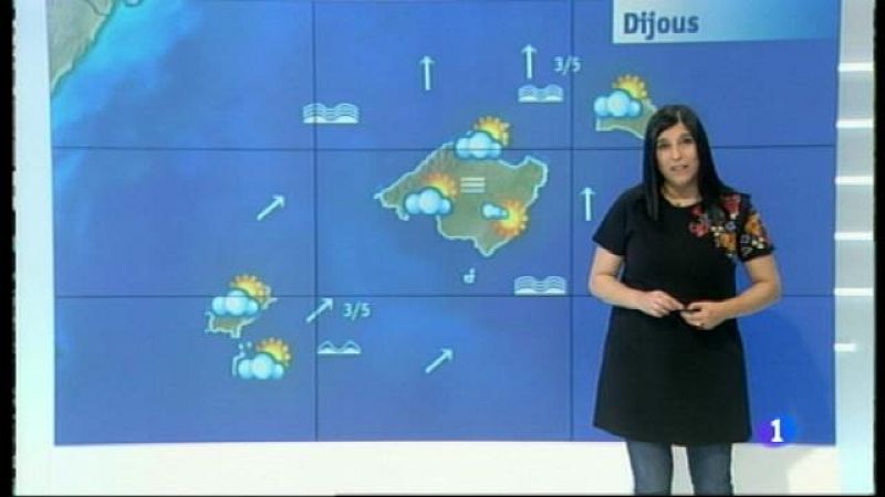 El temps a les Illes Balears - 24/01/18