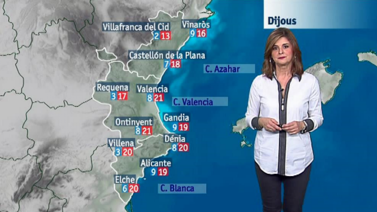 L'informatiu - Comunitat Valenciana: El tiempo en la Comunidad Valenciana - 24/01/18 | RTVE Play