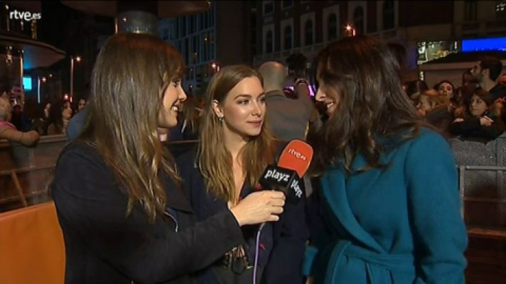 Natalia Rodríguez y Susana Córdoba en la Alfombra roja