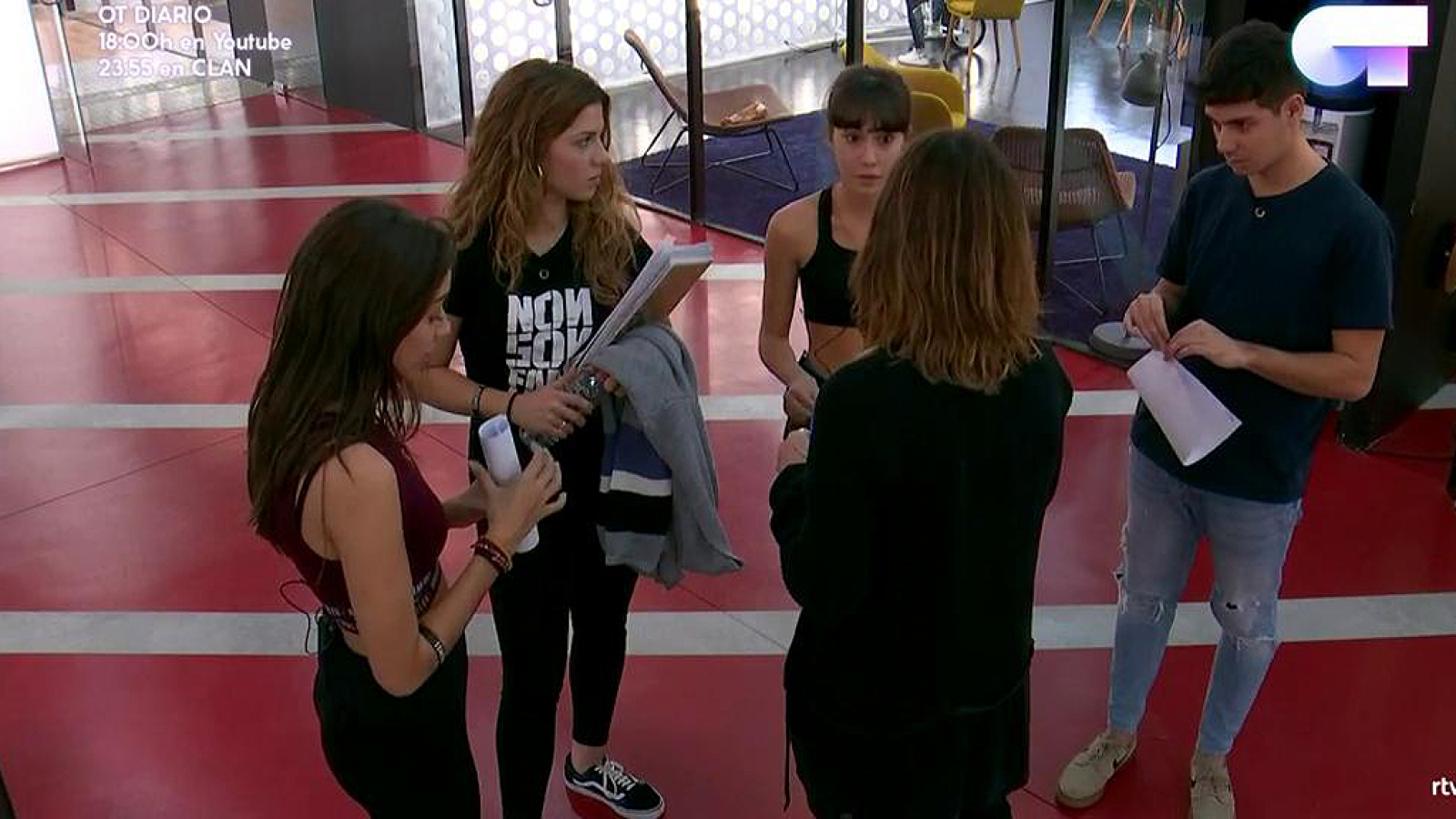 Operación Triunfo - Ana Guerra y Aitana no quieren malentendidos con los autores de Eurovisión | Ver