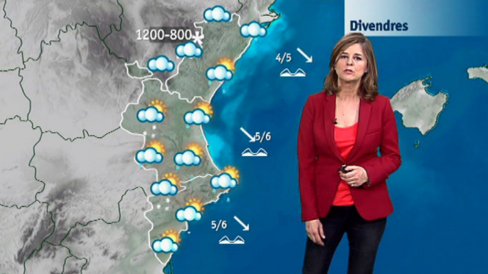 L'informatiu - Comunitat Valenciana - El tiempo en la Comunidad Valenciana - 25/01/18