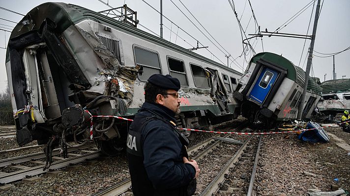 Informativo 24h - Al menos tres muertos en un accidente ferroviario en Milán