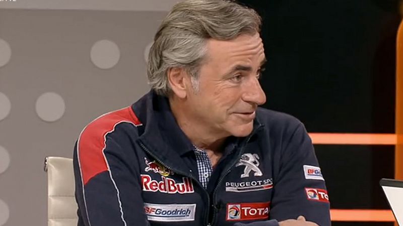 Entrevista a Carlos Sainz en Teledeportes - Dakar | Ver
