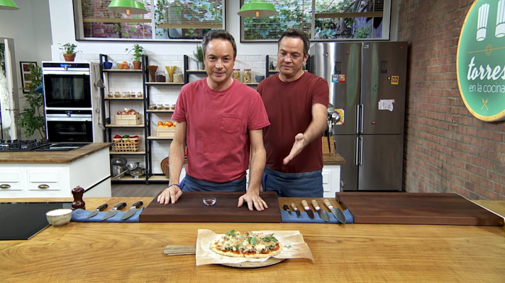 Torres en la cocina - Pizza de paella y tocinillo de cielo