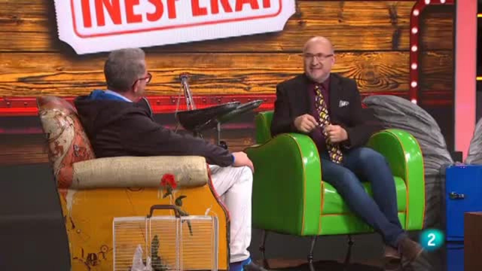 Programa Inesperat - Carlos Fuentes ens confessa la seva primera aparició televisiva