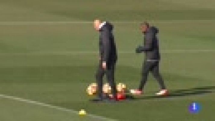 Telediario 1 - Zidane: "Me siento fuerte para cambiar esta situación"