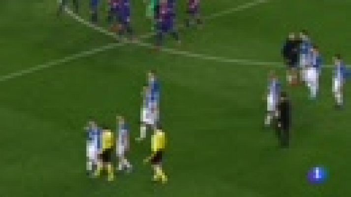 Telediario 1 - El Espanyol pide que se investiguen las declaraciones de Piqué