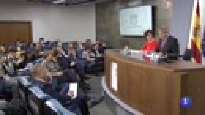 Telediario 1 - España expulsa al embajador de Venezuela en aplicación del "principio de reciprocidad"