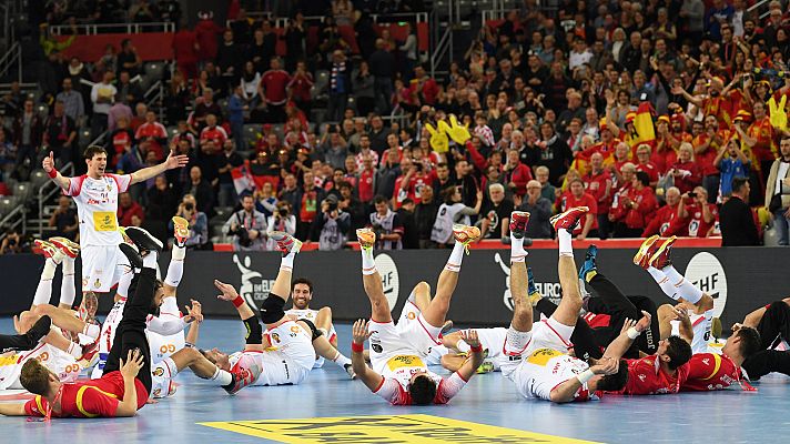Telediario 1 - Cto. de Europa de Balonmano | España prepara la final ante Suecia