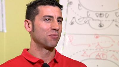 Europeo balonmano 2018. Jes�s Rivilla, el radar de los 'Hispanos'