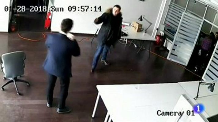 Telediario 1 - La policía detiene al principal líder opositor ruso Alexéi Navalni