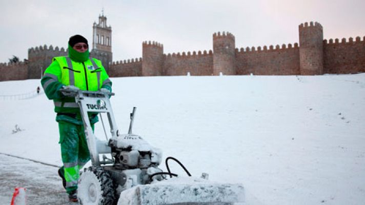 Precipitaciones fuertes en el área del Estrecho y Melilla