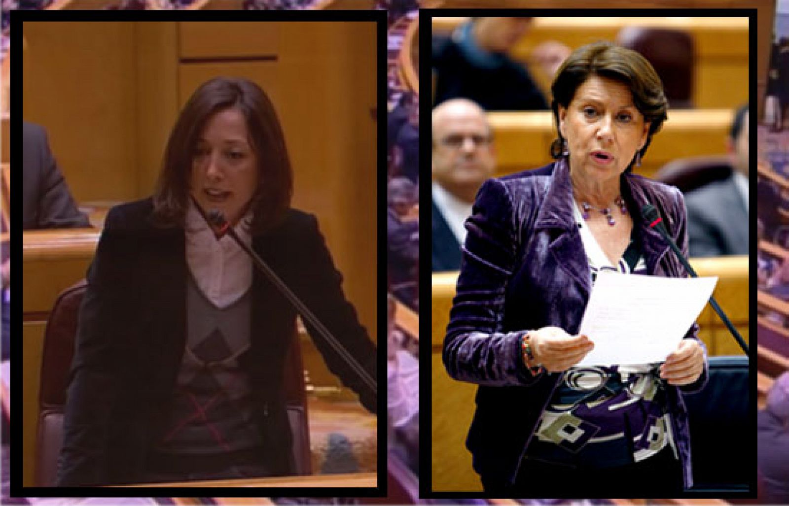 La Senadora del PP Patricia Navarro pregunta a Magdalena Álvarez sobre su viaje a Rusia | Ver