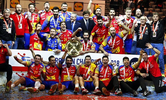 Telediario 1 - Los 'Hispanos' conquistan su primer europeo tras vencer a Suecia