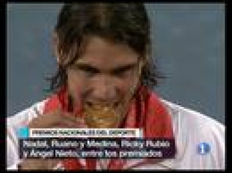 Entre los mejores deportistas de 2008 aparecen nombres como los de Rafa Nadal o Ricky Rubio.